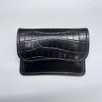 ふるさと納税 河内町 WILDSWANSクロコダイルTONGUE(ブラック)