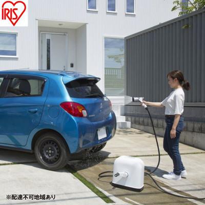 ふるさと納税 大河原町 フルカバーホースリールHG ブラック×ホワイト 20m アイリスオーヤマ