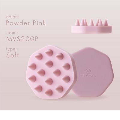 ふるさと納税 高槻市 MIVIOS ヘッドスパブラシ ソフト パウダーピンク/MVS200P