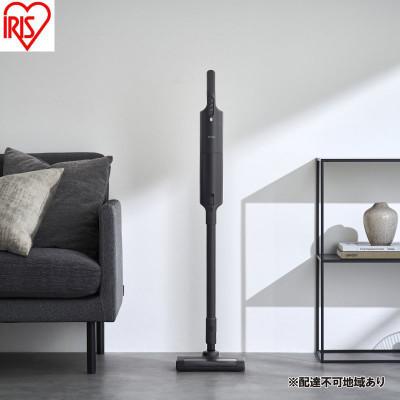 ふるさと納税 大河原町 掃除機 上重心紙パッククリーナー ブラック コードレス アイリスオーヤマ 