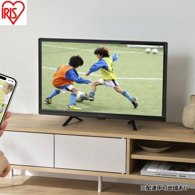 ふるさと納税 大河原町 テレビ Google液晶TV 24V型 ブラック アイリスオーヤマ