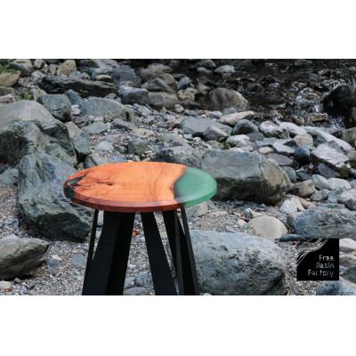 ふるさと納税 和歌山市 サイドテーブル(ウッドレジン)桜