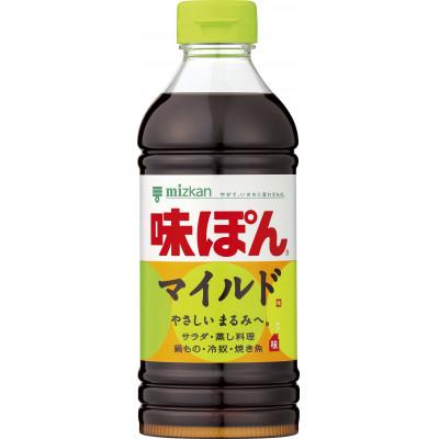 ふるさと納税 枚方市 ミツカン 味ぽんMILD 500ML、12本