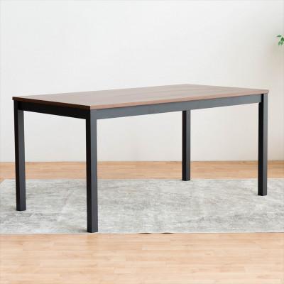 ふるさと納税 大川市 ポリ ダイニングテーブル 150 ウォールナット 単品