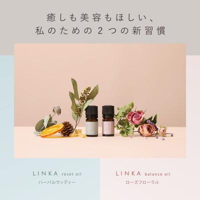ふるさと納税 つくばみらい市 LINKA リンカ イオン フェイス スチーマー+アロマオイル2種セット 日本製の画像