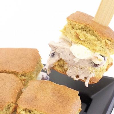ふるさと納税 阿波市 [2パック]もち麦生どらっ子 4個入り 「もち麦生どら」の切れ端から生まれた、一口サイズどら焼き。