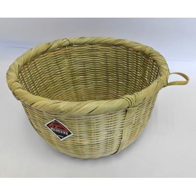 ふるさと納税 富士河口湖町 ぶら下げ耳付き!「米研ぎザル 小(3合用)」富士北麓 勝山 スズ竹細工 山梨県認定郷土伝統工芸品