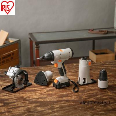 ふるさと納税 大河原町 マルチギア 充電式ドリルドライバーセット18V JM18DRS アイリスオーヤマ