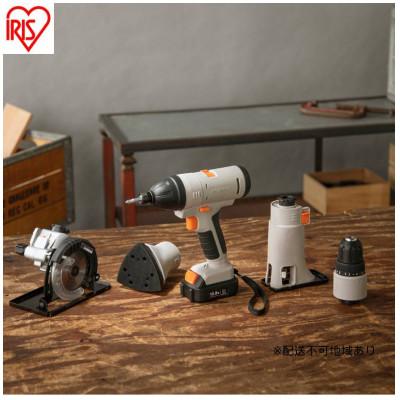 ふるさと納税 大河原町 マルチギア充電式インパクトドライバーセット18V JM18INSアイリスオーヤマ