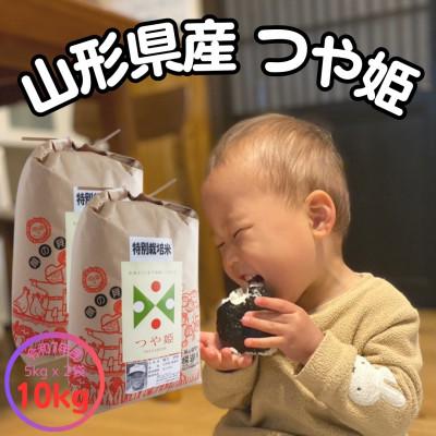 ふるさと納税 飯豊町 [生産者の顔が見える米]令和7年飯豊町産 特別栽培米つや姫10kg[白米]