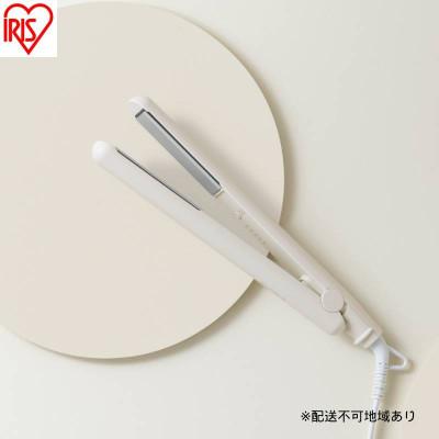 ふるさと納税 大河原町 ストレートアイロン HIR-MS102-Wオフホワイト ミコラ アイリスオーヤマ