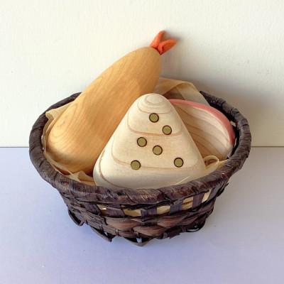 ふるさと納税 三次市 森のminiべんとうA (国産材使用)