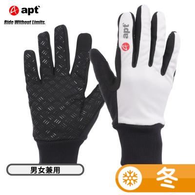 ふるさと納税 奈良市 サイクルグローブ 冬用 温かい 多機能防寒グローブ 防風・タッチパネル対応 W-FIT-WT-M