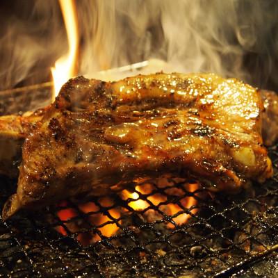 ふるさと納税 高槻市 炭火焼スペアリブ1本