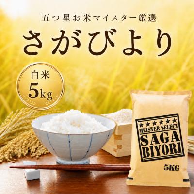 ふるさと納税 佐賀県 令和7年産 さがびより 白米5kg 五つ星お米マイ