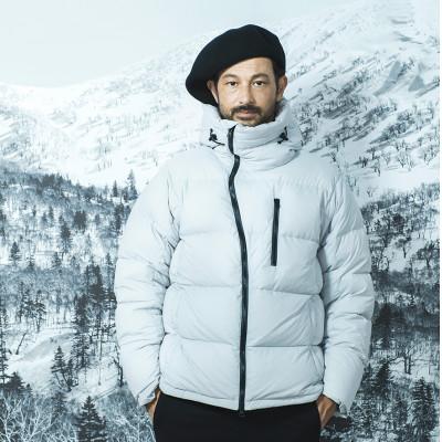 ふるさと納税 小樽市 北海道ダウン:RETAR NUY/レタールヌイ ダウンパーカー25 男女兼用 アイスグレー/L