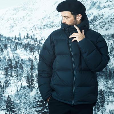 ふるさと納税 小樽市 北海道ダウン:RETAR NUY/レタールヌイ ダウンパーカー25 男女兼用 ブラック/XS