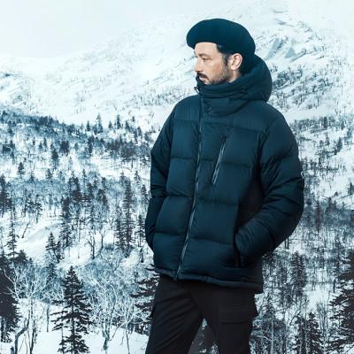 ふるさと納税 小樽市 北海道ダウン:RETAR NUY/レタールヌイ ダウンパーカー25 男女兼用 ブラック/S