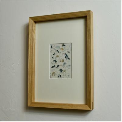 ふるさと納税 和泉市 Wood Frame ホワイトアッシュ A4サイズ 計1セット