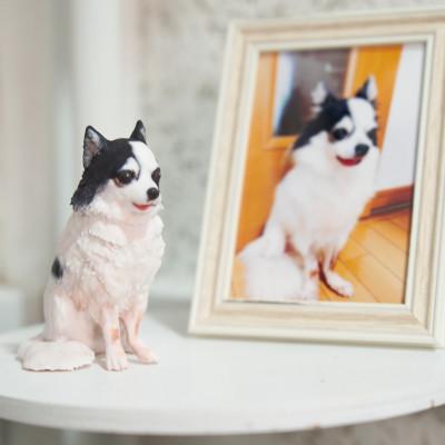 ふるさと納税 中野区 思い出のペット写真から作る3Dフィギュア 長辺10cm