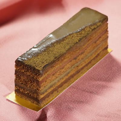 ふるさと納税 飯田市 オペラチョコレートケーキ 香るほうじ茶ケーキ 1本