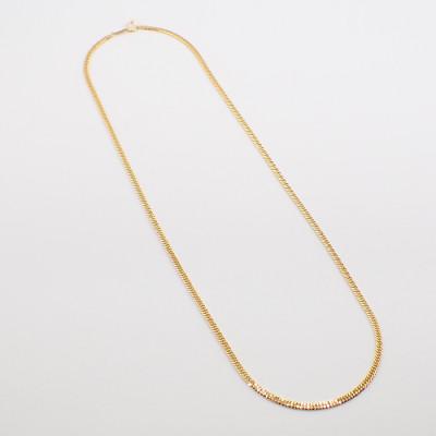 ふるさと納税 飯豊町 K24 6面ダブルキヘイネックレス 50cm 検定マーク付き