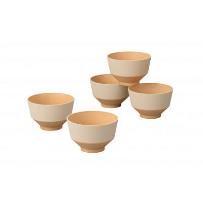 ふるさと納税 加賀市 日々色 汁椀 きなり5P 17115