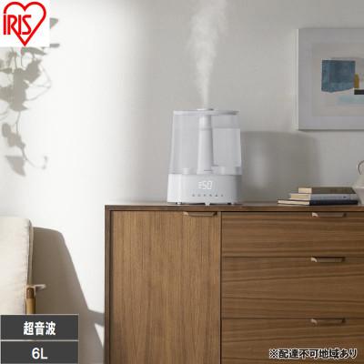 ふるさと納税 大河原町 上給水超音波ハイブリッド加湿器 AHM-HUT55A-W 白 アイリスオーヤマ