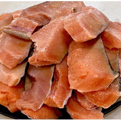 ふるさと納税 網走市 訳あり!網走産天然秋鮭切身 2kg詰め(骨取り済み)