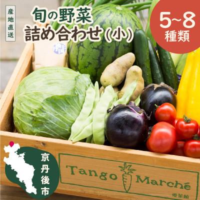 ふるさと納税 京丹後市 京都 京丹後の旬を味わう!季節の彩り、採れたて野菜5〜8種セット(小)京丹後の旬をお楽しみ