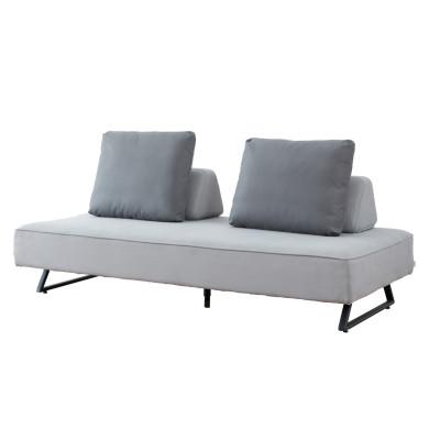 ふるさと納税 大川市 リバティ2アイランドソファ180cm3人掛けライトグレー[モーブル][大川家具]