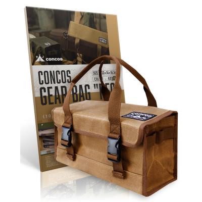 ふるさと納税 寝屋川市 コンコス ペグケース[REC]ツールバッグ コヨーテ