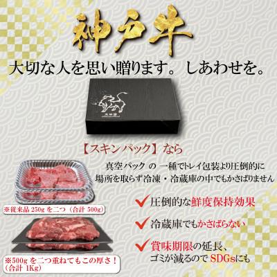 ふるさと納税 養父市 訳あり 神戸牛 切落し肉・焼肉用 400gずつ 計800g YBSY2 |  | 03