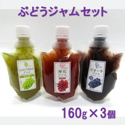 ふるさと納税 浜田市 山陰浜田のぶどうジャムセット (神紅・シャインマスカット・ピオーネ)