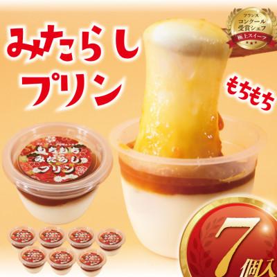 ふるさと納税 藤沢市 モチモチみたらしプリン 7個入り
