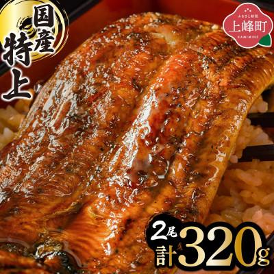 ふるさと納税 上峰町 国産うなぎ蒲焼160g×2尾(計320g)(上峰町) | 