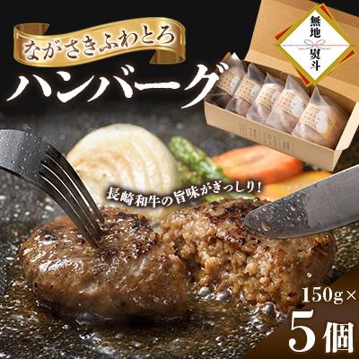 ふるさと納税 諫早市 [のし付き]ながさきふわとろハンバーグ 150g×5個入