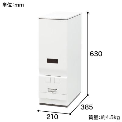 ふるさと納税 千曲市 計量米びつ「Rice Ace」RC-123W 23kgタイプ ※無洗米対応の画像