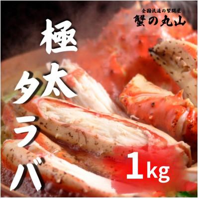 ふるさと納税 泉南市 [生食ok!!極太サイズ]生たらば蟹 ハーフポーション 約1kg ふるさと納税3.0
