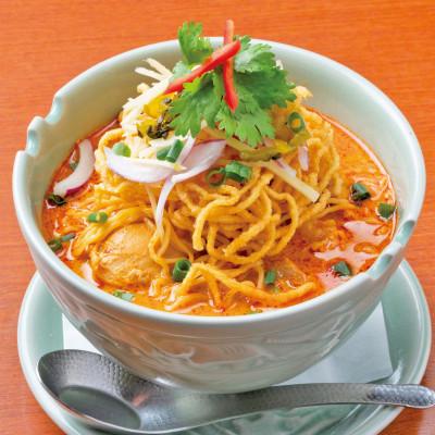 ふるさと納税 大田区 [本格タイ料理クルン・サイアムのスースーデリ]カオソイ5個セット