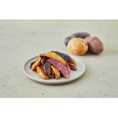 ふるさと納税 小清水町 [moimoiカフェ特製]3色フライドポテト 2kg[16003]