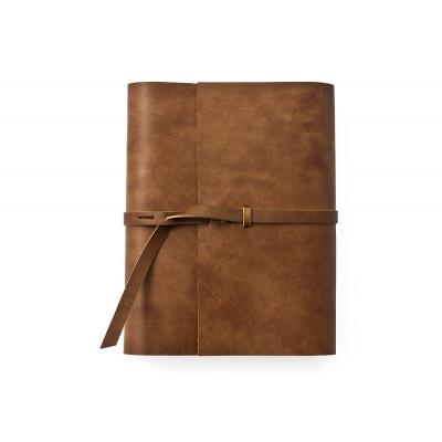 ふるさと納税 高槻市 [KAKURA]紐巻きA5システム手帳 アンティークブラウン