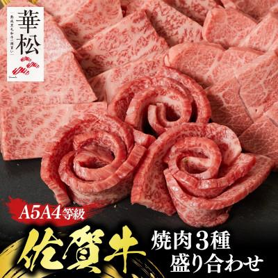 ふるさと納税 吉野ヶ里町 [ひとり贅沢]佐賀牛 希少部位含むおまかせ焼肉セット3種400g(吉野ヶ里町)