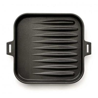 ふるさと納税 南会津町 会炉鉄板 流線プレート16 ハンドル付(1人用鍋)