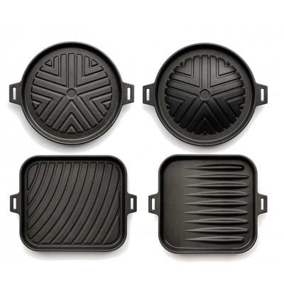 ふるさと納税 南会津町 会炉鉄板(1人用鍋)4種セット