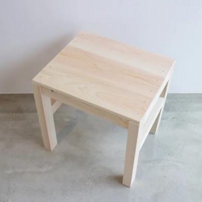 ふるさと納税 高知市 [ひのき香る工作キット]サイドテーブル[AT009]