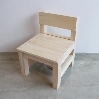 ふるさと納税 高知市 [ひのき香る工作キット]フラワーチェア[AT010]