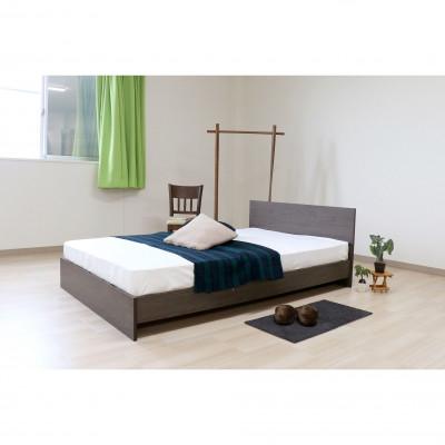 ふるさと納税 知立市 [玄関渡し]584シングルベッド(アッシュブラウン)体圧分散マットレス付(1943)