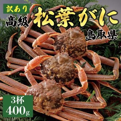 ふるさと納税 琴浦町 [活] [訳あり]厳選松葉がに 3杯(400g×3杯) 2025年11月発送 N39_I