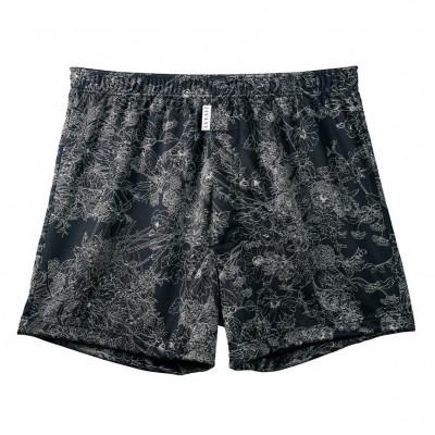 ふるさと納税 豊岡市 ショートトランクス(Botanical Black・XL1枚) ZIVANE メンズ下着